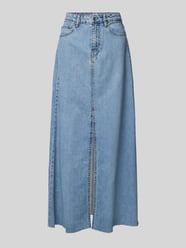 Jeansrock mit Gehschlitz von Gina Tricot Blau - 32