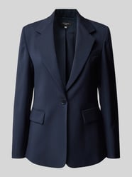 Długi żakiet o kroju shaped fit z czystej żywej wełny model ‘LAMINE’ od Weekend Max Mara - 38