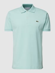 Poloshirt mit Label-Stitching von Lacoste Grün - 28