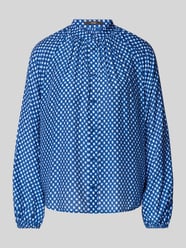 Bluzka o kroju regular fit z mieszanki wiskozy i jedwabiu od Windsor - 43