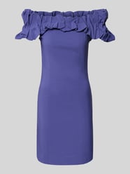 Cocktailkleid mit Carmen-Ausschnitt Modell 'CARRIE' von YAS - 8