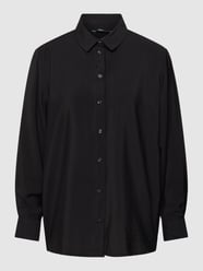 Bluse mit Umlegekragen Modell 'SANDY' von Only Schwarz - 34