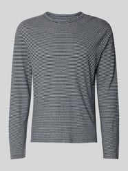 Regular Fit Longsleeve aus Leinen-Mix von Officine Générale - 42