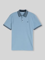 Regular Fit Poloshirt mit Kontrastkragen von Tom Tailor - 24