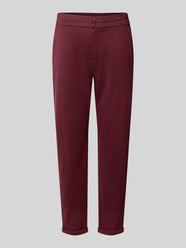 Skinny Fit Stoffhose mit Viskose-Anteil Modell 'NANNI' von FREE/QUENT Bordeaux - 2