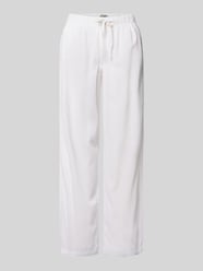Wide leg linnenbroek met elastische band model 'GOA' van ONLY - 35