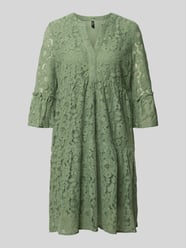 Sukienka z koronki o kroju loose fit z mieszanka bawełny model 'HONEY' od VERO MODA - 15
