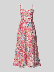 Cocktailkleid im Allover-Look Modell 'LILAH' von Bardot Pink - 5