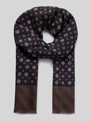 Sjaal van wol in all-over look van altea - 47