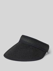 Visor Cap in Strohoptik Modell 'LINEA' von Pieces - 2