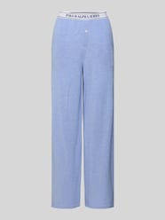 Straight Leg Pyjama-Hose mit elastischem Label-Bund von Polo Ralph Lauren - 2