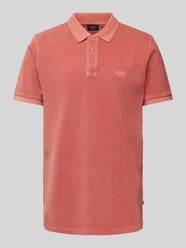 Koszulka polo o kroju regular fit z wyhaftowanym logo model ‘Ambrosio’ od JOOP! Jeans Czerwony - 31