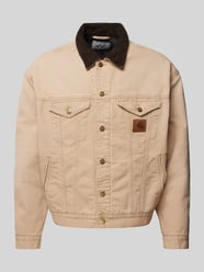 Jacke mit Label-Patch Modell 'DAYTON' von Carhartt Work In Progress Beige - 4