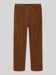 Straight Fit Cordhose aus reiner Baumwolle von Tommy Hilfiger Teens - 5