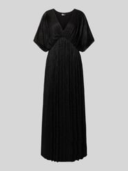 Maxikleid mit weiten Ärmeln von THE KOOPLES Schwarz - 4