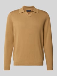Gebreide pullover met polokraag van Christian Berg Men - 42