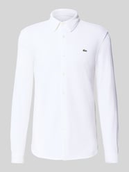 Koszula casualowa o kroju slim fit z fakturą od Lacoste - 26