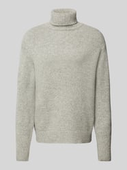 Strickpullover mit Rollkragen Modell 'CODY' von SELECTED HOMME Grau - 42