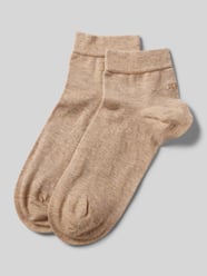 Socken mit Label-Detail von JOOP! Collection Beige - 1