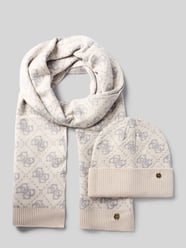 Beanie und Schal im Set mit Viskose-Anteil von GUESS - 26