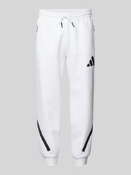 Sweatpants mit Label-Print von ADIDAS SPORTSWEAR Weiß - 40