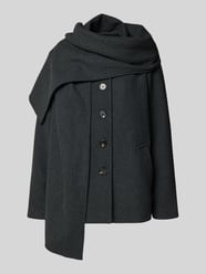 Regular Fit Kurzmantel mit Schalkragen Modell 'UNALAURA' von VERO MODA - 9