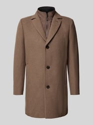 Lange jas in 2-in-1-look, model 'Matrace' van Matinique - 19