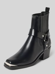 Boots aus Rindsnappa mit Metallspitze von Anine Bing - 27