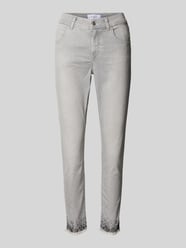 Slim fit jeans met verkort model, model 'ORNELLA' van Angels - 6