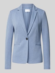 Blazer mit Leistentaschen von Jake*s Collection Blau - 48