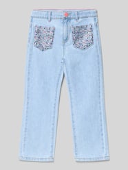 Jeans mit aufgesetzten Taschen und Ziersteinbesatz von BILLIEBLUSH - 19