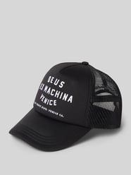 Trucker Cap mit Label-Stitching Modell 'Venice' von DEUS EX MACHINA Schwarz - 34