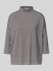 Bluzka z długim rękawem ze stójką od Christian Berg Woman - 29