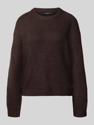 Regular Fit Pullover mit Crew Neck Modell 'LEA' von VERO MODA - 4