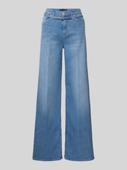 Straight Leg Jeans mit Gürtel Modell 'Sventy B' von Raffaello Rossi - 14