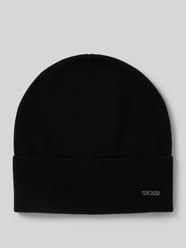 Czapka beanie z mieszanki żywej wełny i kaszmiru model ‘LARI’ od BOSS - 20