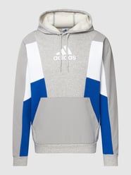 Hoodie im Colour-Blocking-Design von ADIDAS SPORTSWEAR Blau - 30