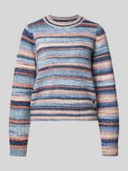 Sweter z dzianiny o kroju regular fit z dodatkiem wełny model ‘CELESTE CREW’ od Pepe Jeans - 42
