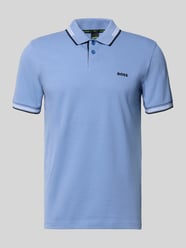 Koszulka polo z czystej bawełny, krój slim fit, model 'PAUL' od BOSS Green - 41