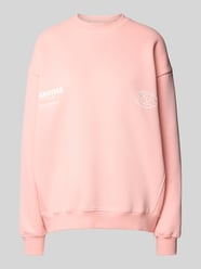 Oversized Sweatshirt mit überschnittenen Schultern von ANOTHER COTTON LAB Pink - 35