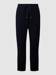 Sweathose mit Label-Applikation Modell 'Hovered' von BOSS Green Blau / Türkis - 31