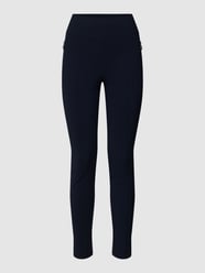 Legging met ritszakken van Marc Cain Blauw / turquoise - 35