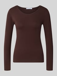 Shirt met lange mouwen met ronde hals model 'Mi44laa' van ZABAIONE - 46