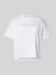 Boxy fit T-shirt met labelprint van AIMN - 46