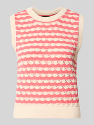 Bezrękawnik o kroju regular fit z czystej bawełny model 'CORAL REEF' od VERO MODA - 6