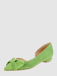 Ballerinas aus Veloursleder von CAFèNOIR Grün - 36