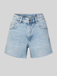 Regular Fit Jeansshorts aus Baumwoll-Mix Modell 'TESS' von Vero Moda - 5
