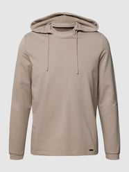 Sweatshirt met capuchon en tunnelkoord van Hanro Beige - 22