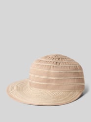 Czapka z daszkiem w paski z regulowanym zapięciem od Loevenich - 8