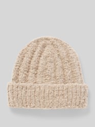 Czapka beanie miękka z dzianinowym wzorem od s.Oliver RED LABEL - 47